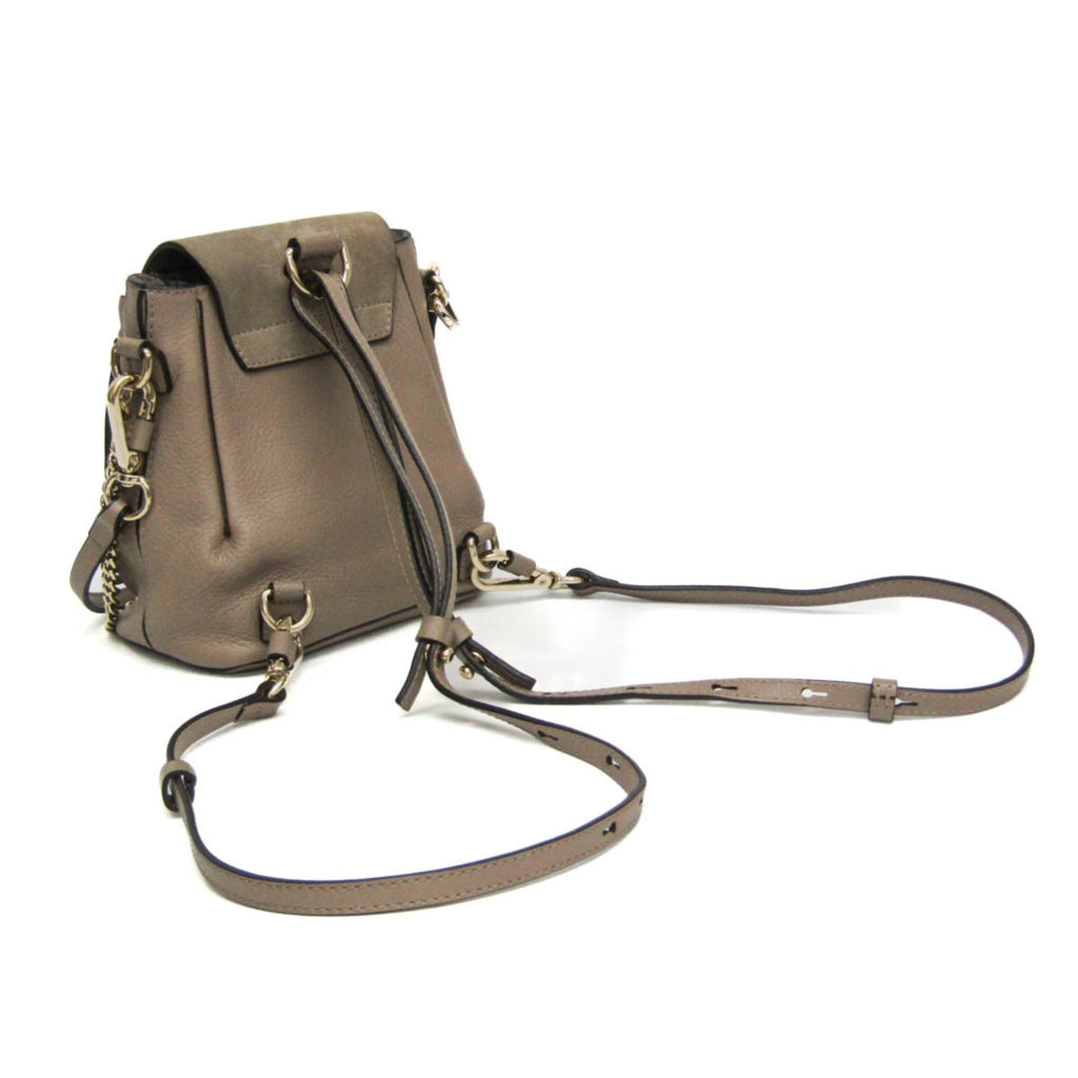 PRE-OWNED Chloé Faye · Leather & Suede Backpack