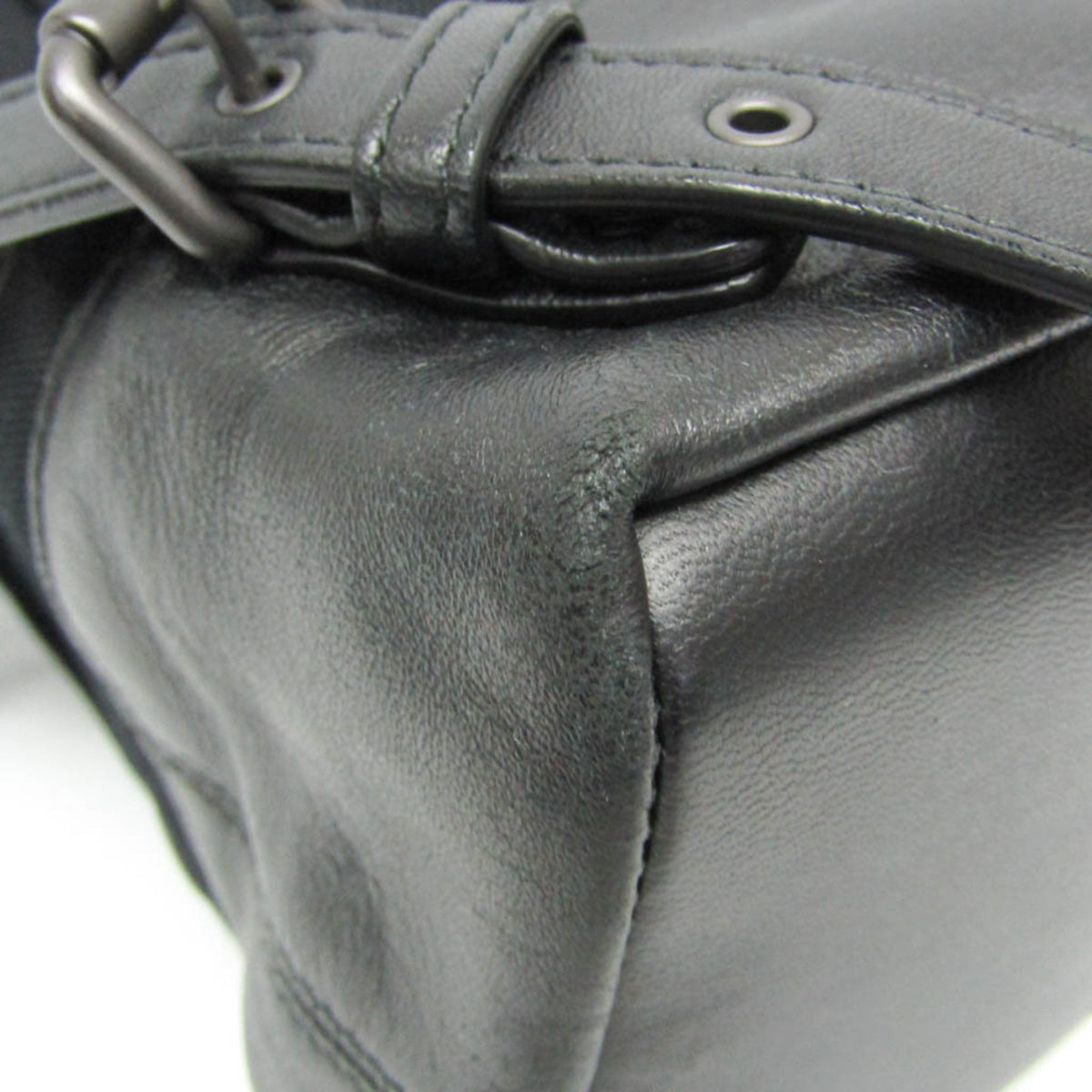PRE-OWNED Bottega Veneta · Striped Drawstring Backpack