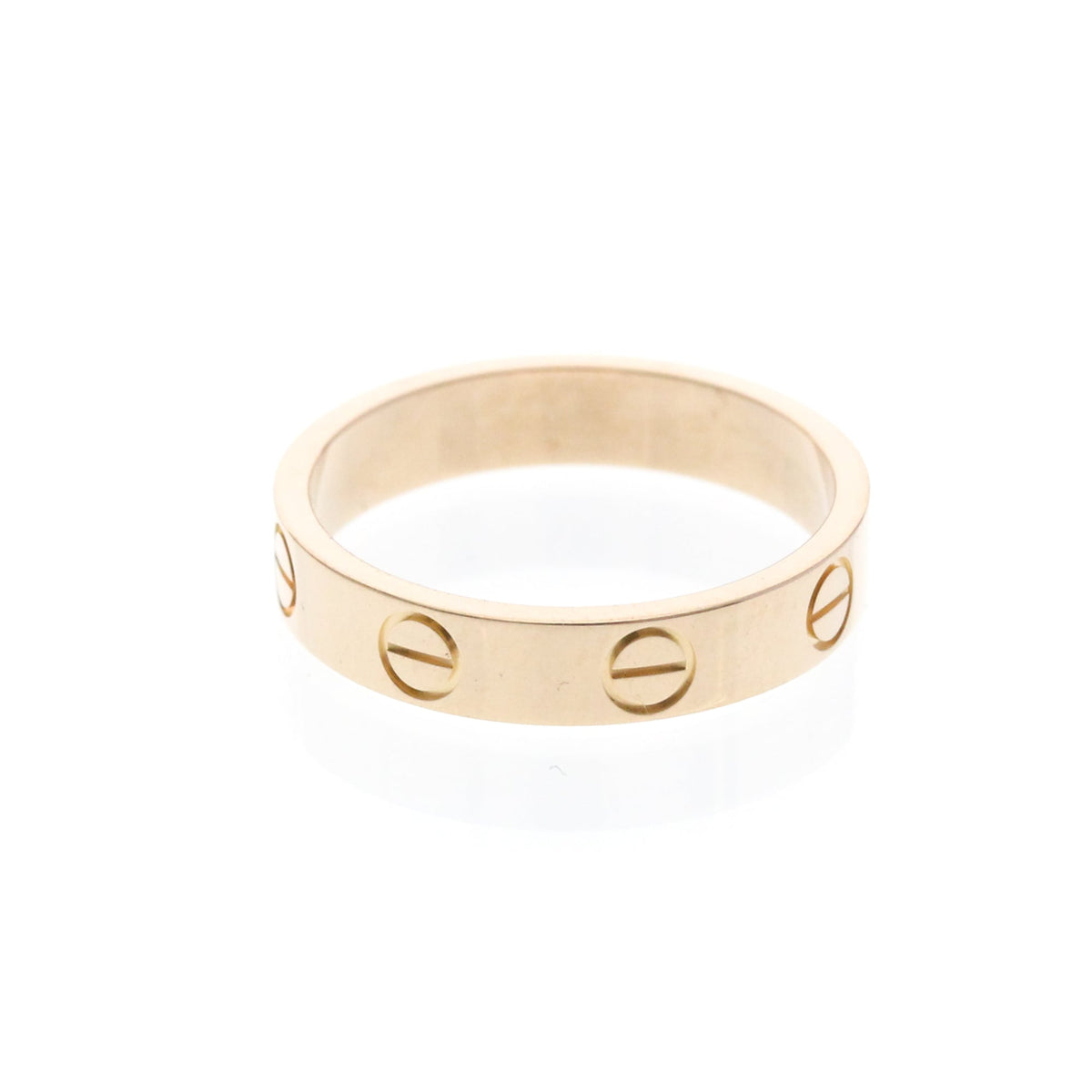 PRE-OWNED Cartier Mini Love · Rose Gold Size 5.25