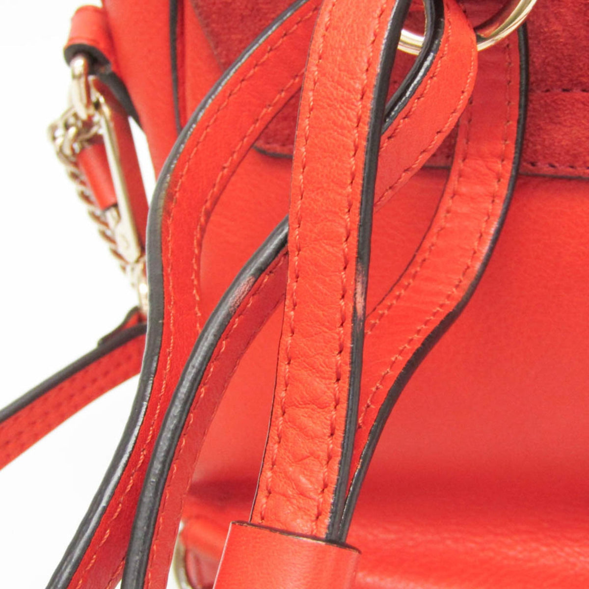PRE-OWNED Chloé Faye · Suede Backpack