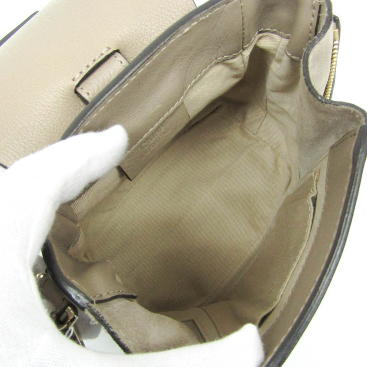 PRE-OWNED Chloé Faye · Leather & Suede Backpack