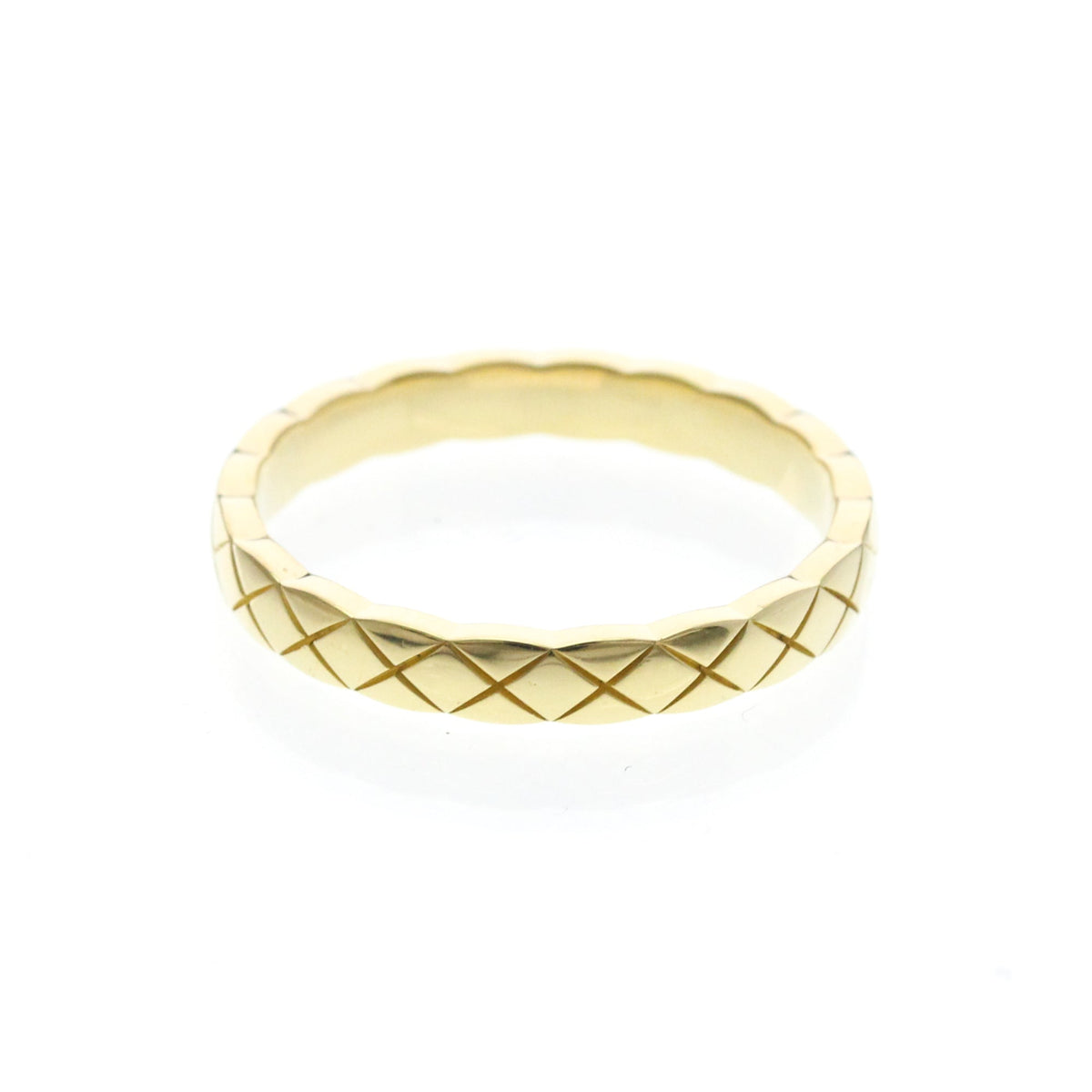 PRE-OWNED Chanel Coco Crush · 18K Yellow Gold · Mini Size 9