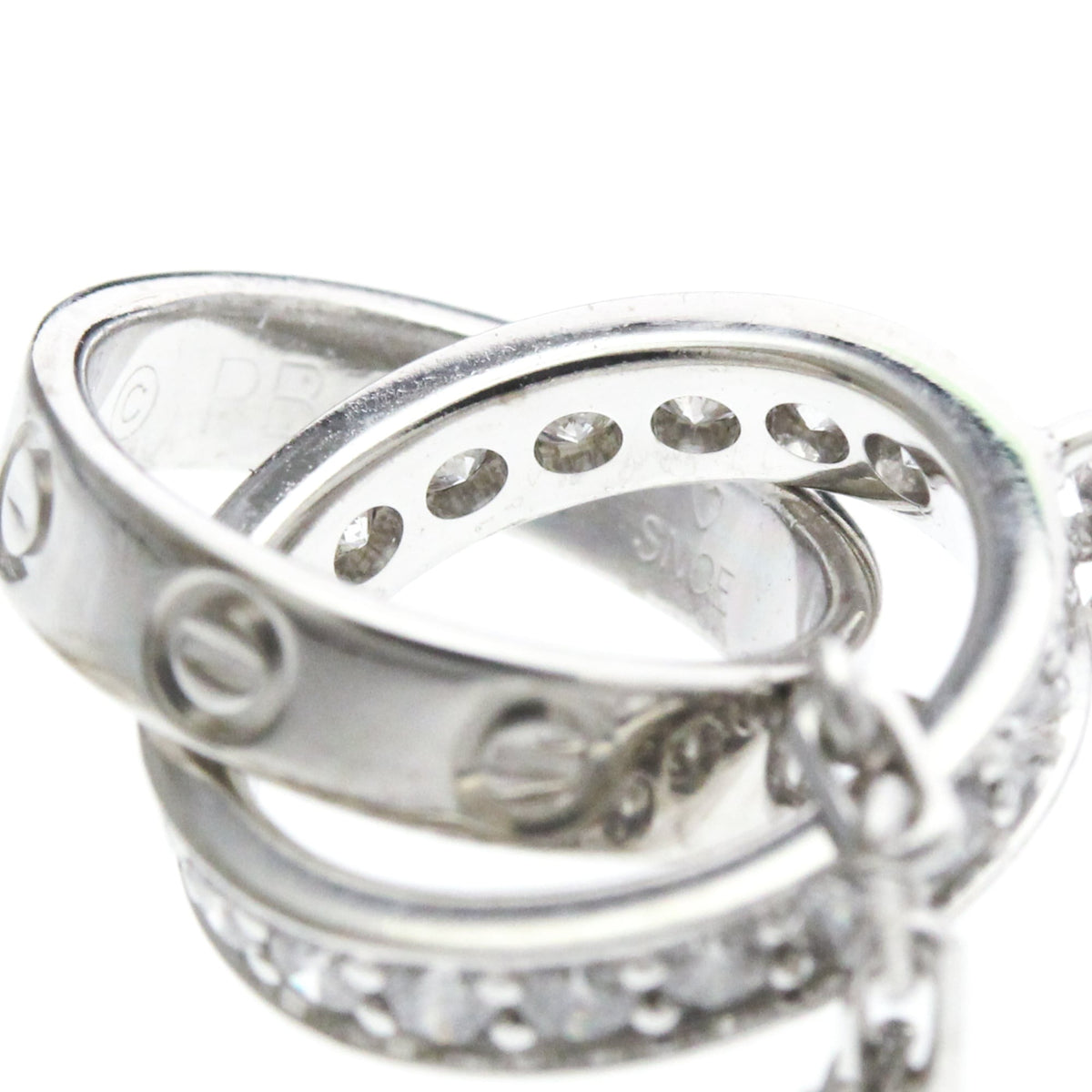 PRE-OWNED Cartier Baby Love · Diamond · 18K White Gold