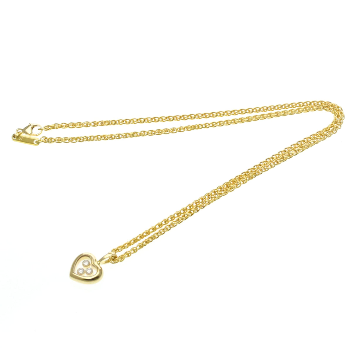 PRE-OWNED Chopard Happy Diamonds · 18K Yellow Gold