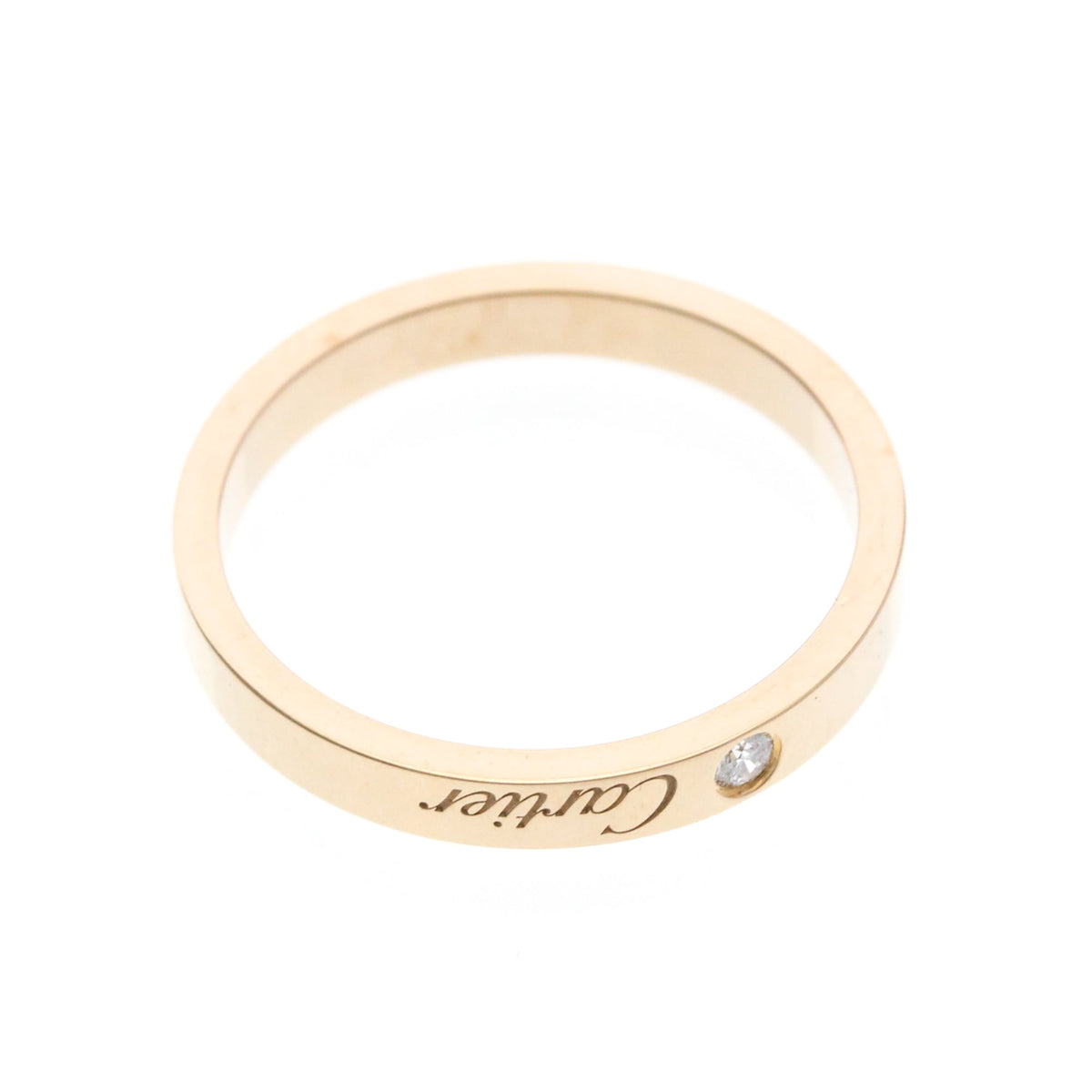 PRE-OWNED Cartier C de Cartier · Rose Gold · Diamond