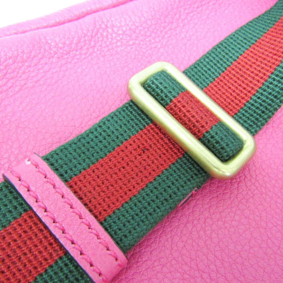 PRE-OWNED Gucci Logo Print · Leather Belt Bag