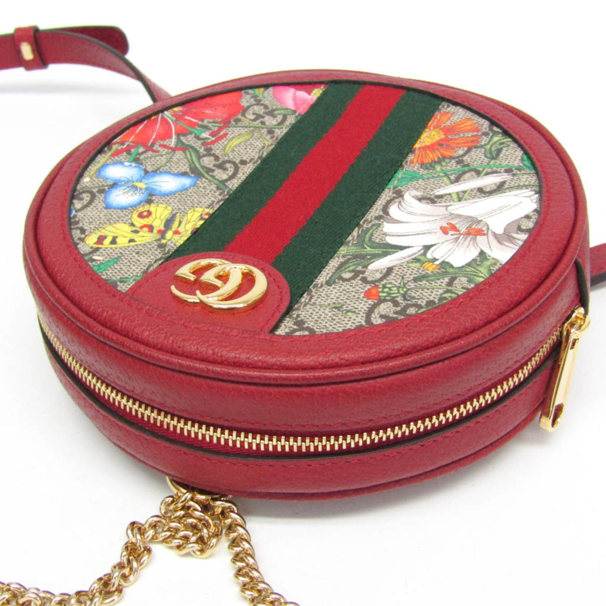 PRE-OWNED Gucci Ophidia GG Flora · Backpack