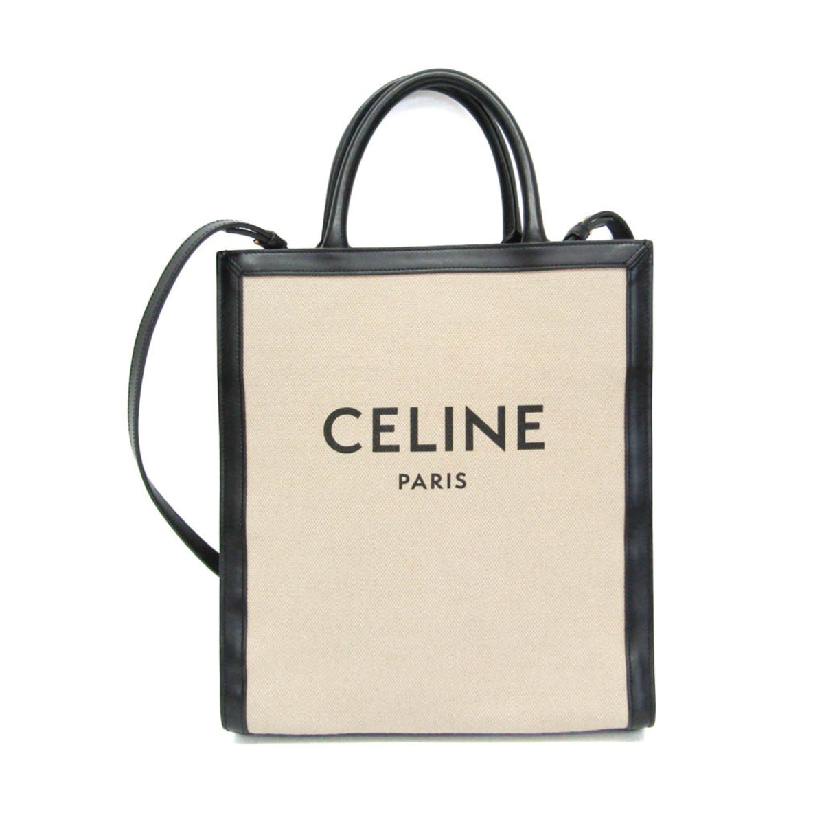 PRE-OWNED Celine Small Vertical Cabas · Canvas