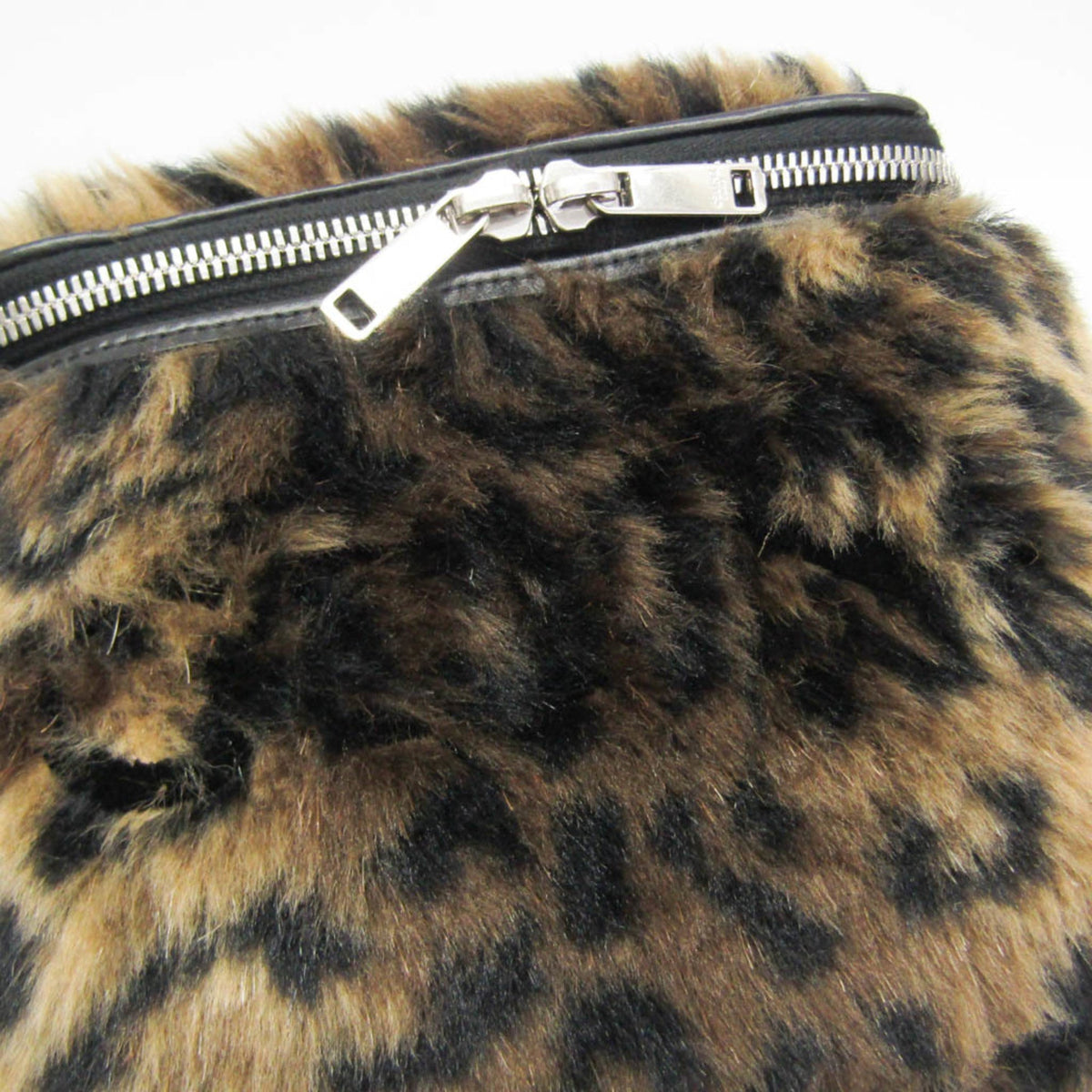 PRE-OWNED Celine Fluffy Box · Leopard Faux Fur
