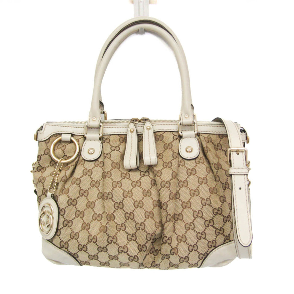 PRE-OWNED Gucci Sukey · GG Canvas