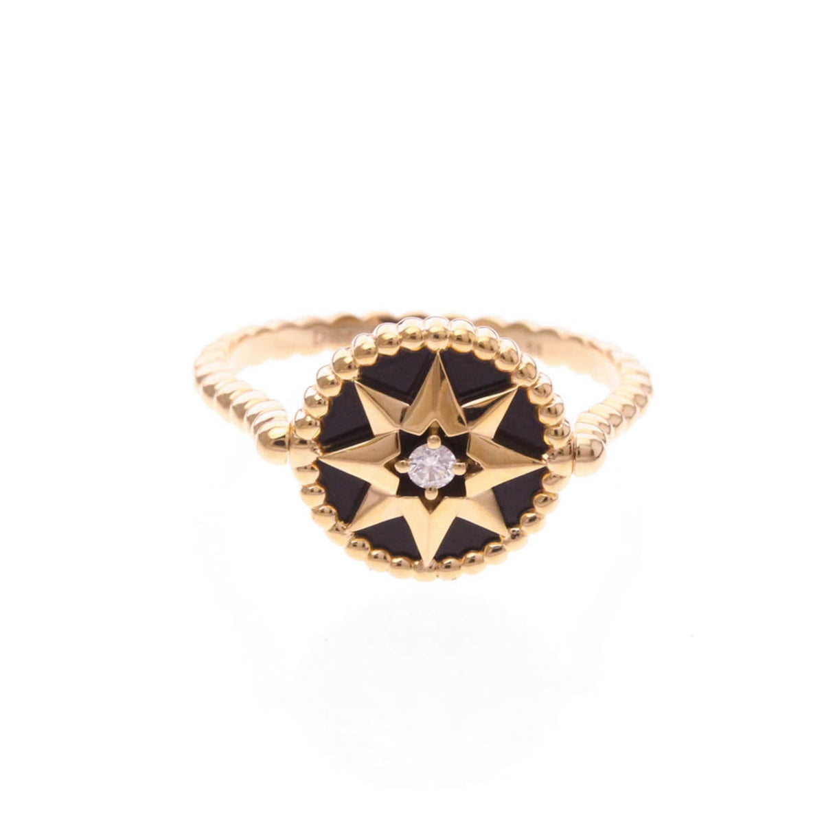 PRE-OWNED Christian Dior Rose des Vents · Rose Gold Size 8.25