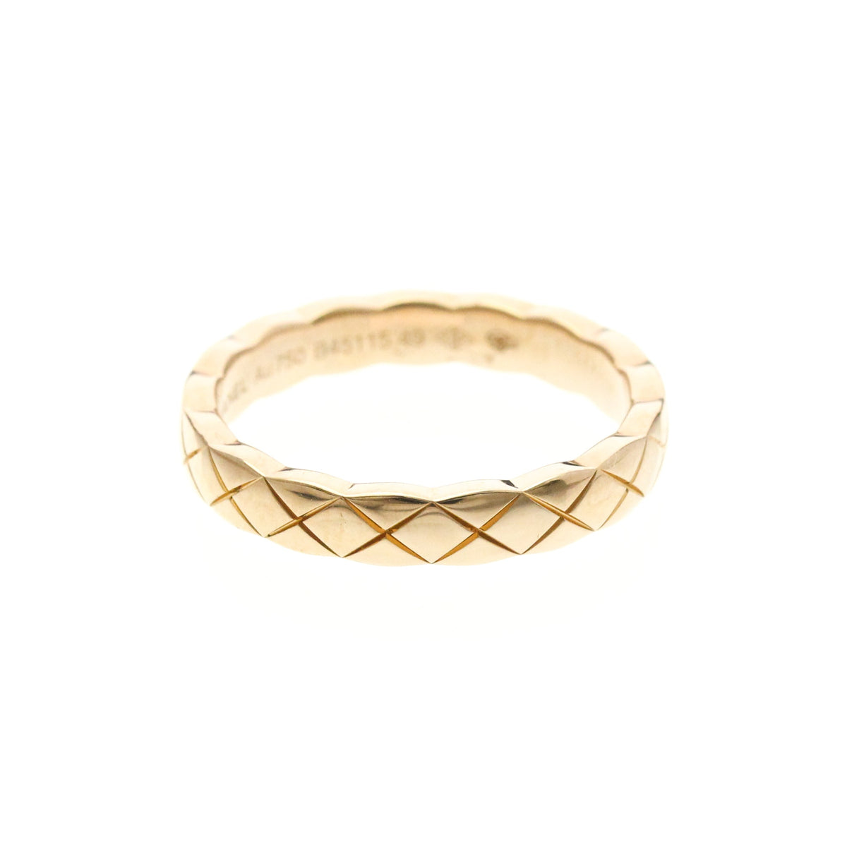 PRE-OWNED Chanel Coco Crush Mini · Rose Gold Size 4.75