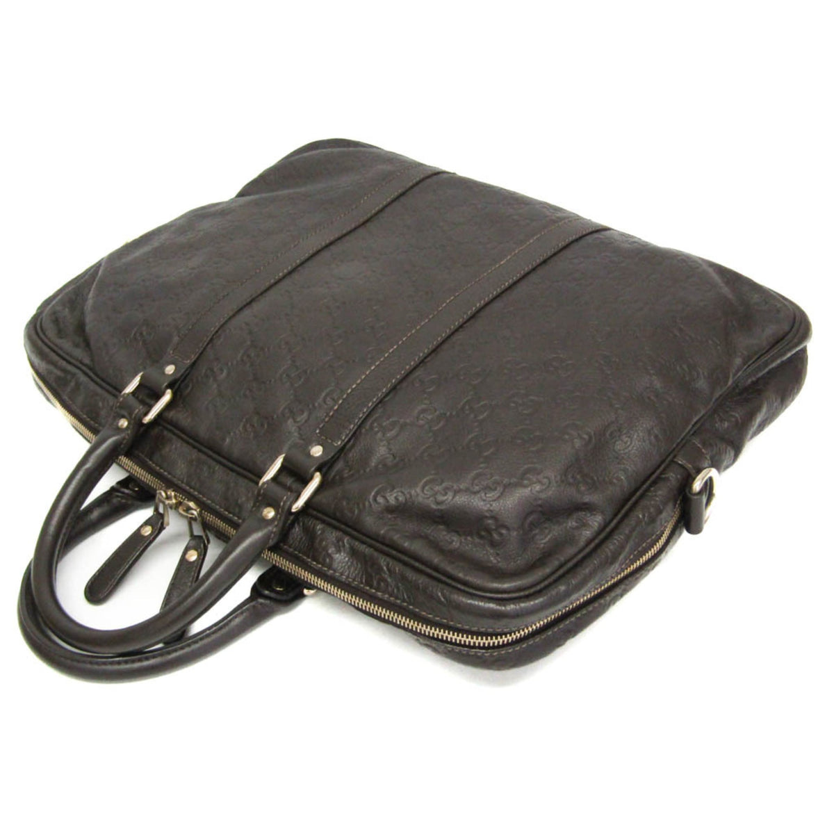 PRE-OWNED Gucci Guccissima · Briefcase
