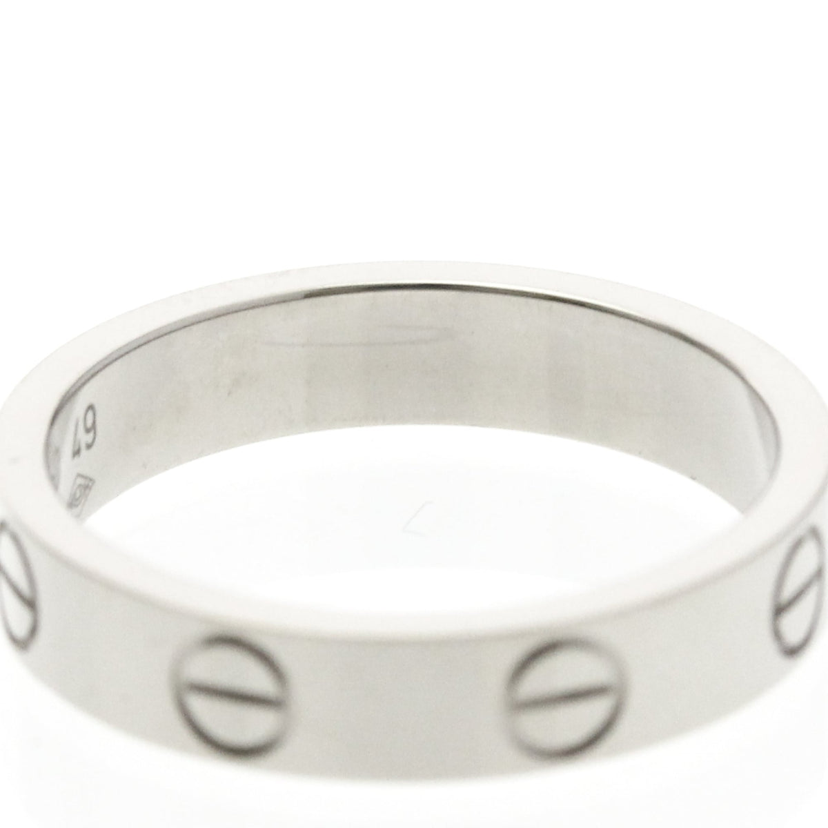 PRE-OWNED Cartier Mini Love · 18K White Gold