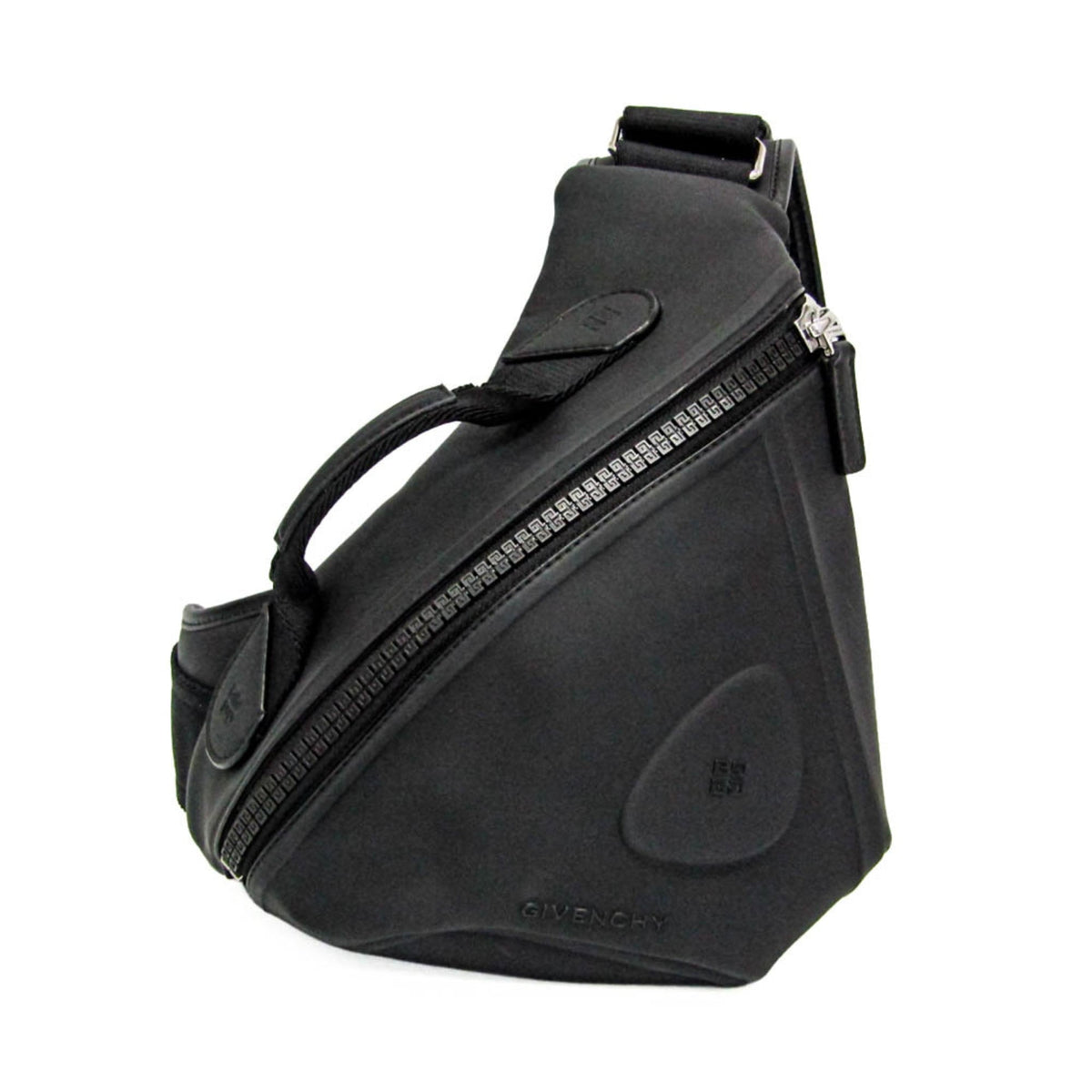 PRE-OWNED Givenchy G-Zip Triangle · Sling Bag
