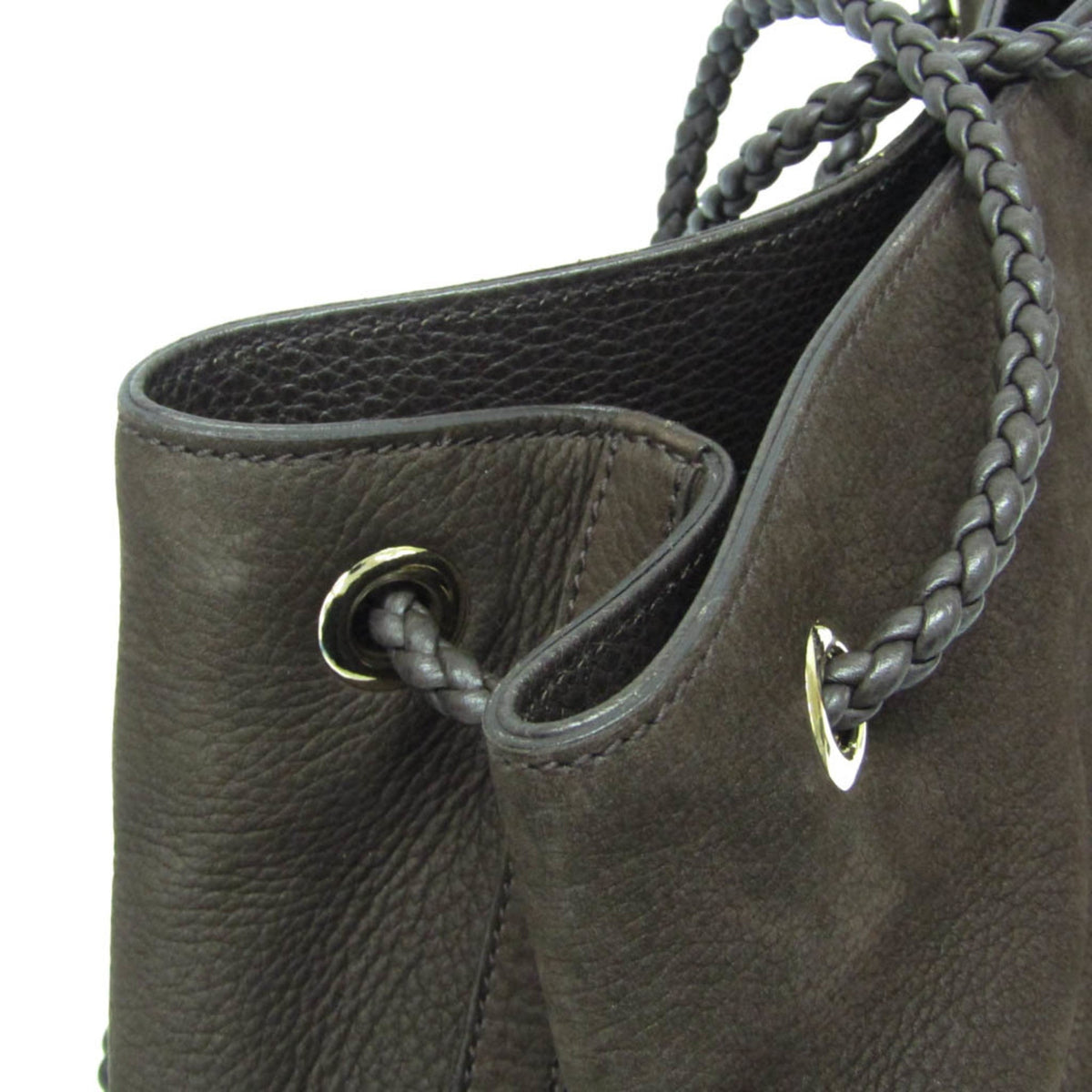 PRE-OWNED Gucci Nubuck Leather Tote