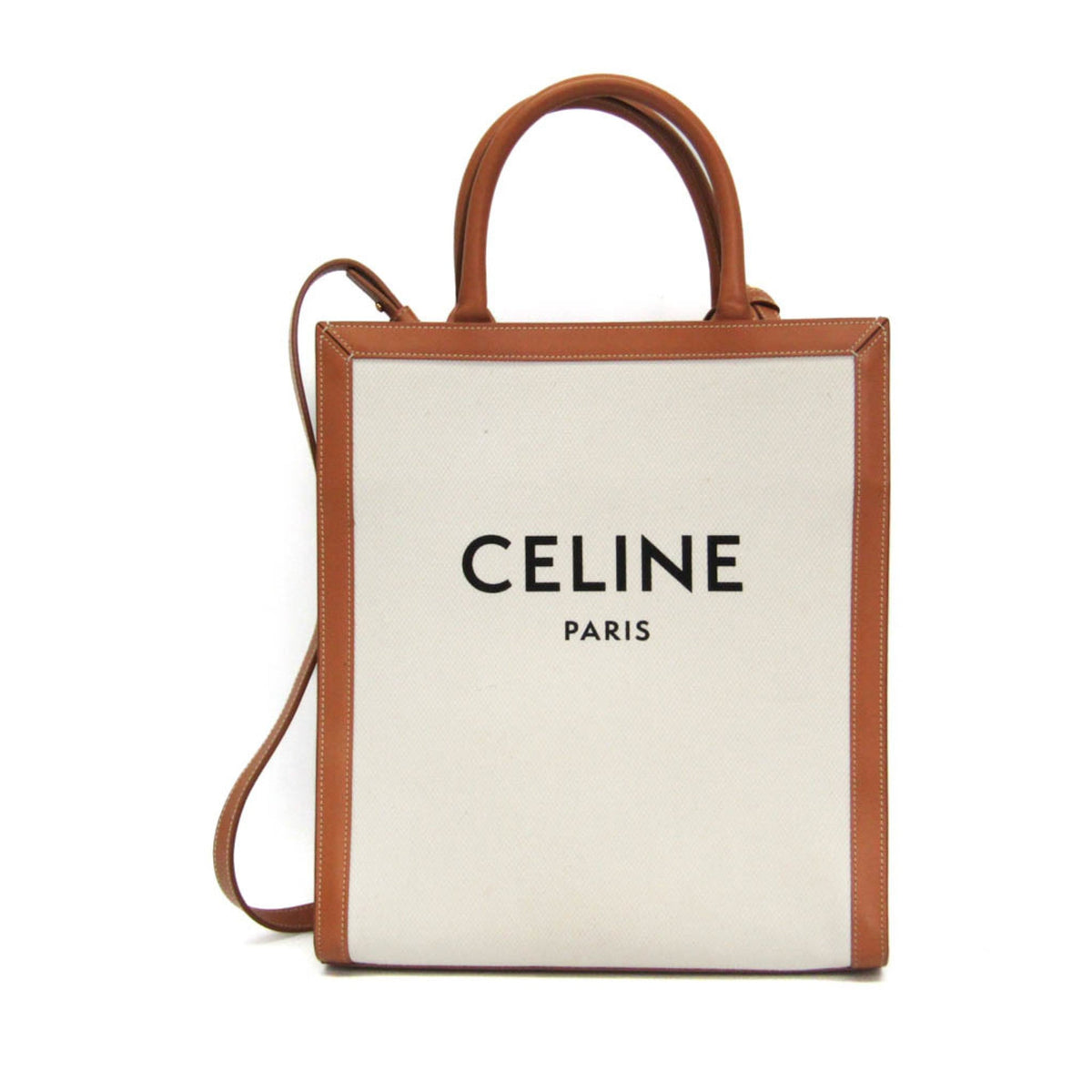 PRE-OWNED Celine Small Vertical Cabas · Canvas