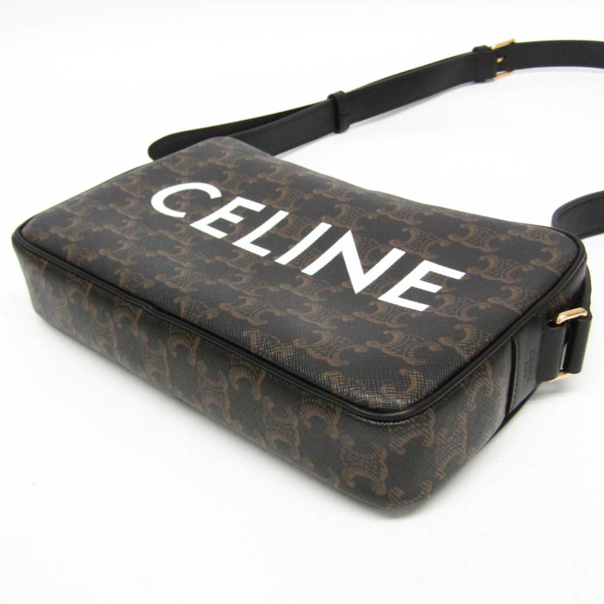 PRE-OWNED Celine Triomphe Medium · Coated Canvas