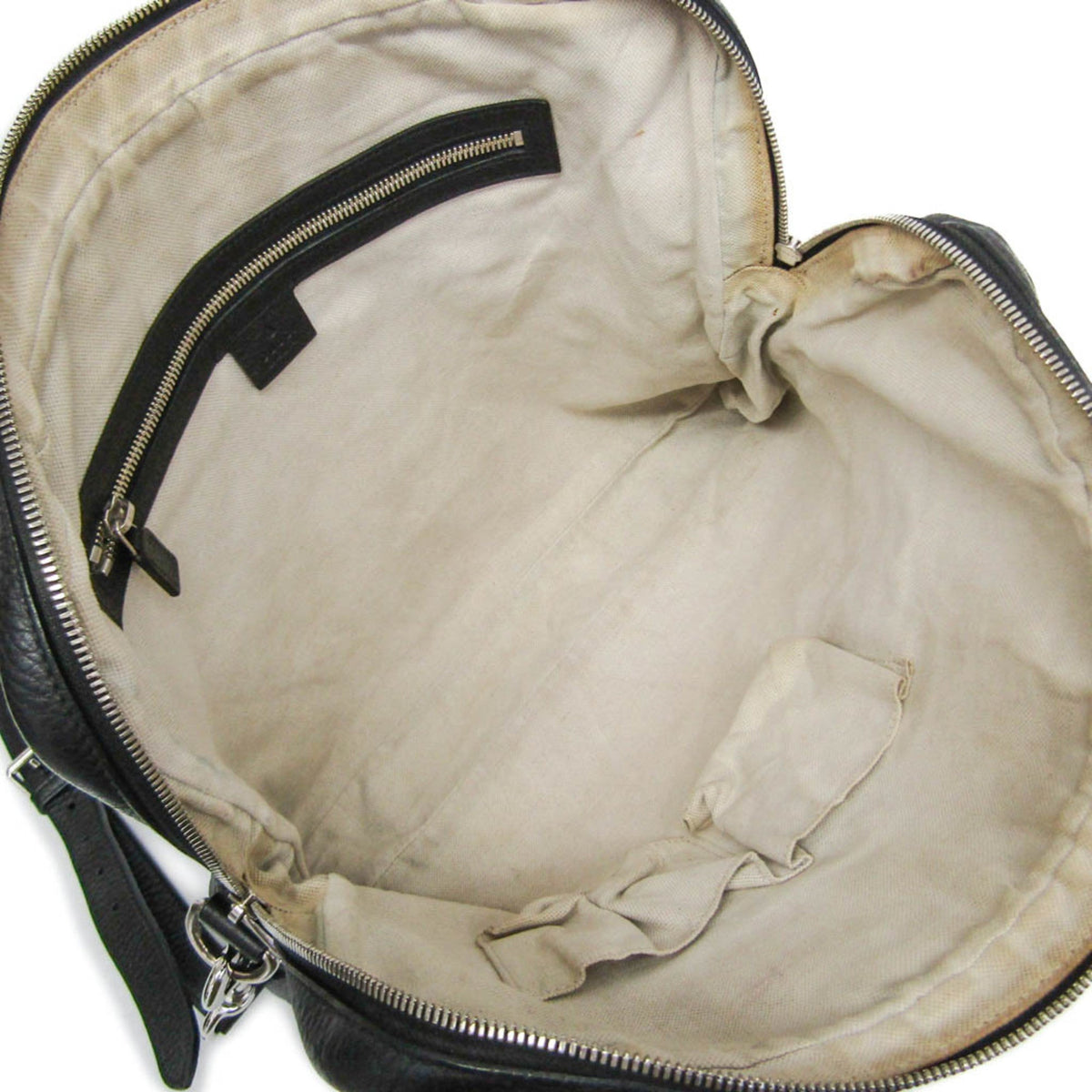 PRE-OWNED Gucci Interlocking G · Leather Briefcase