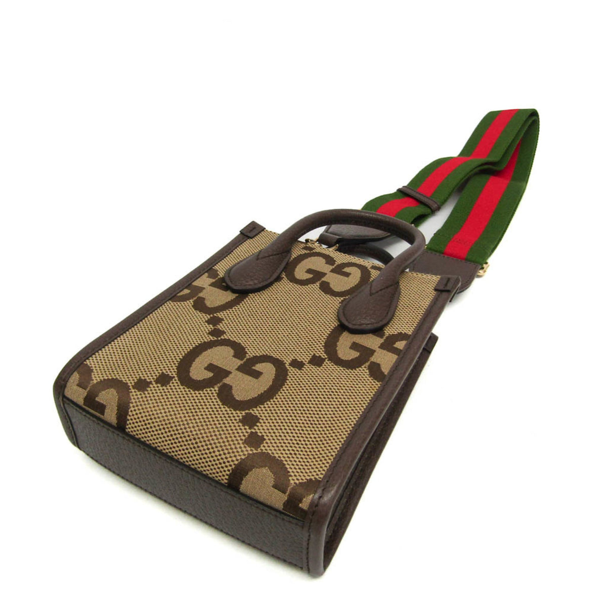 PRE-OWNED Gucci Jumbo GG Mini · Canvas