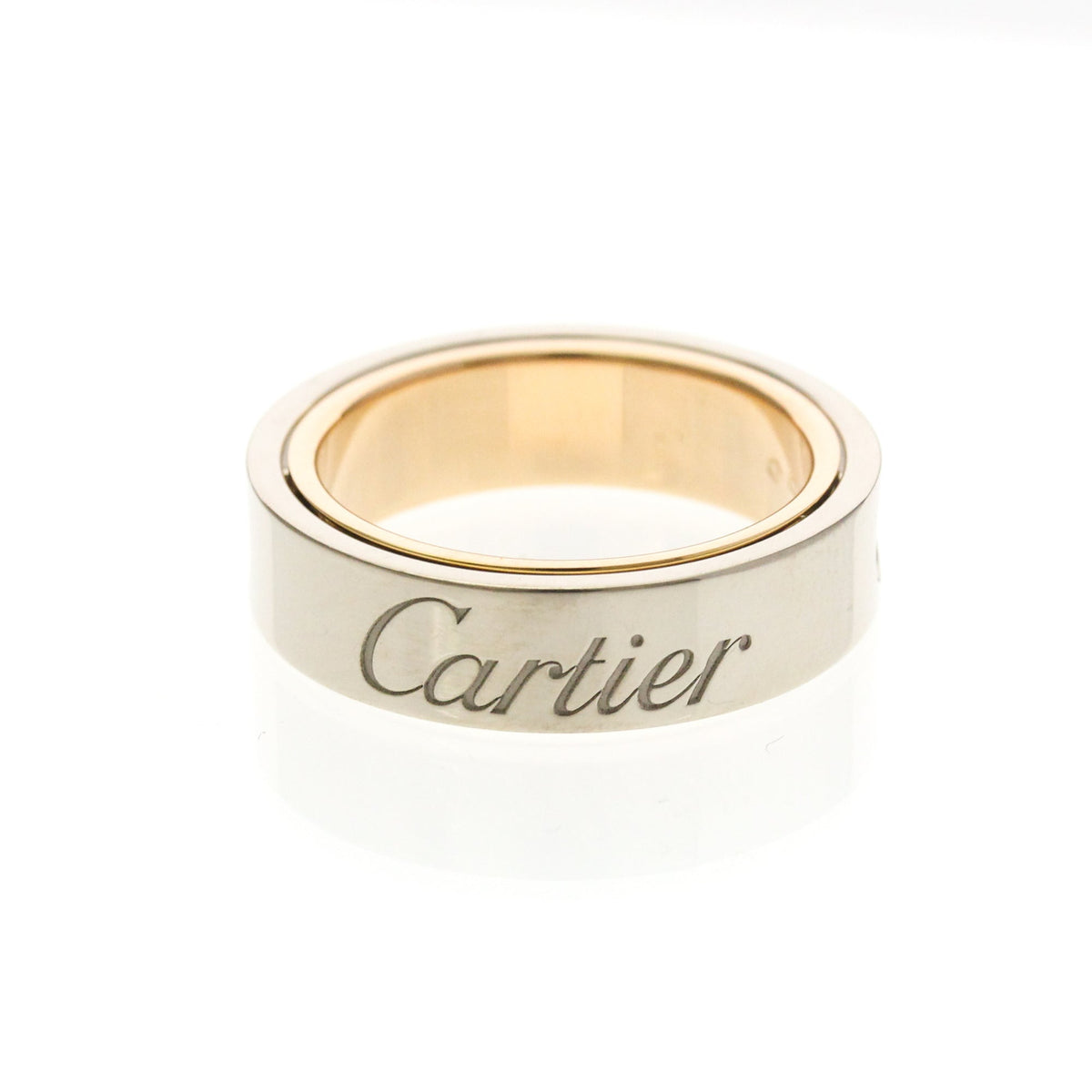 PRE-OWNED Cartier Secret Love · Two-Tone Gold Size 6