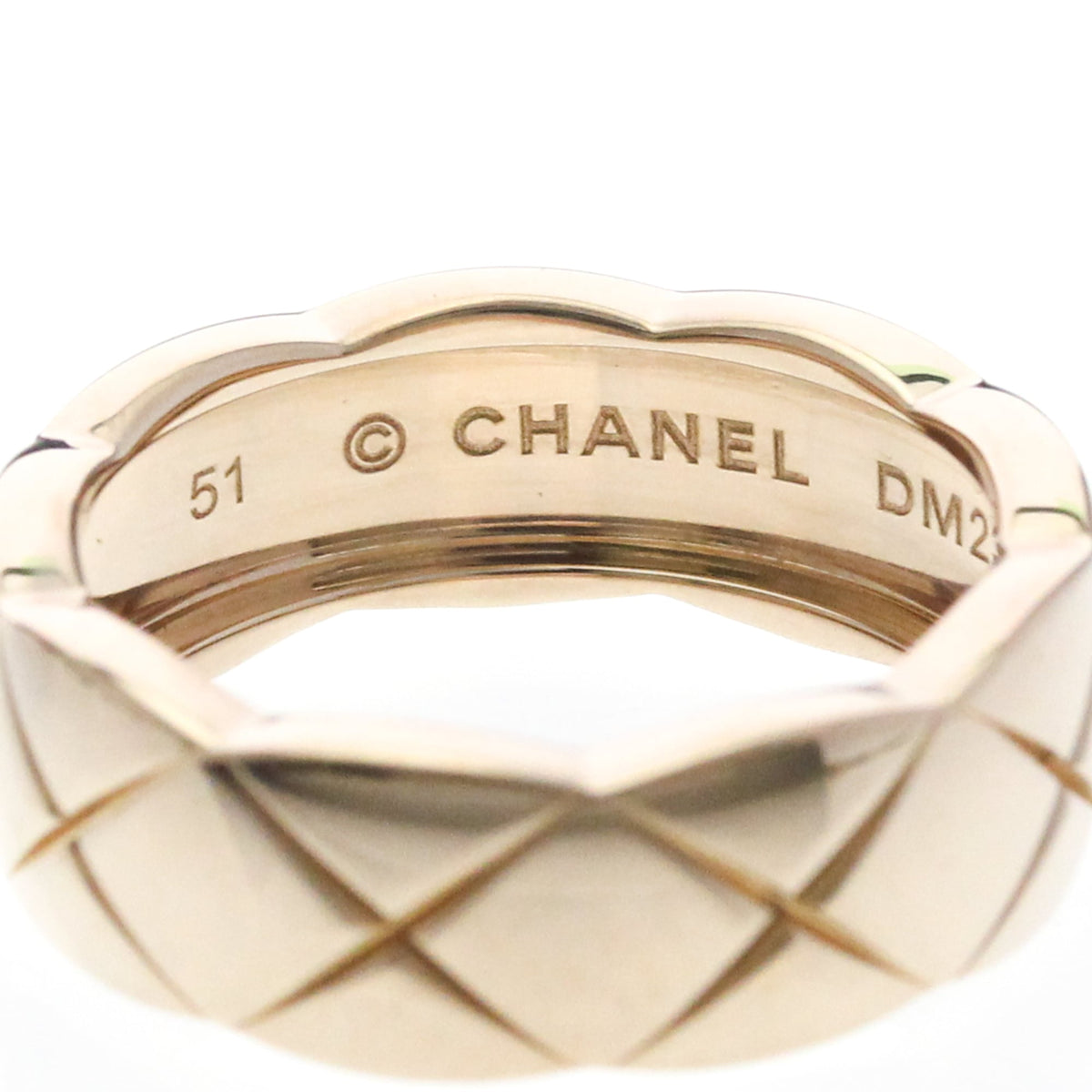 PRE-OWNED Chanel Coco Crush · Rose Gold Size 5.75