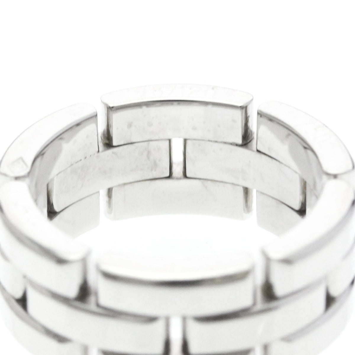 PRE-OWNED Cartier Maillon Panthère · 18K White Gold