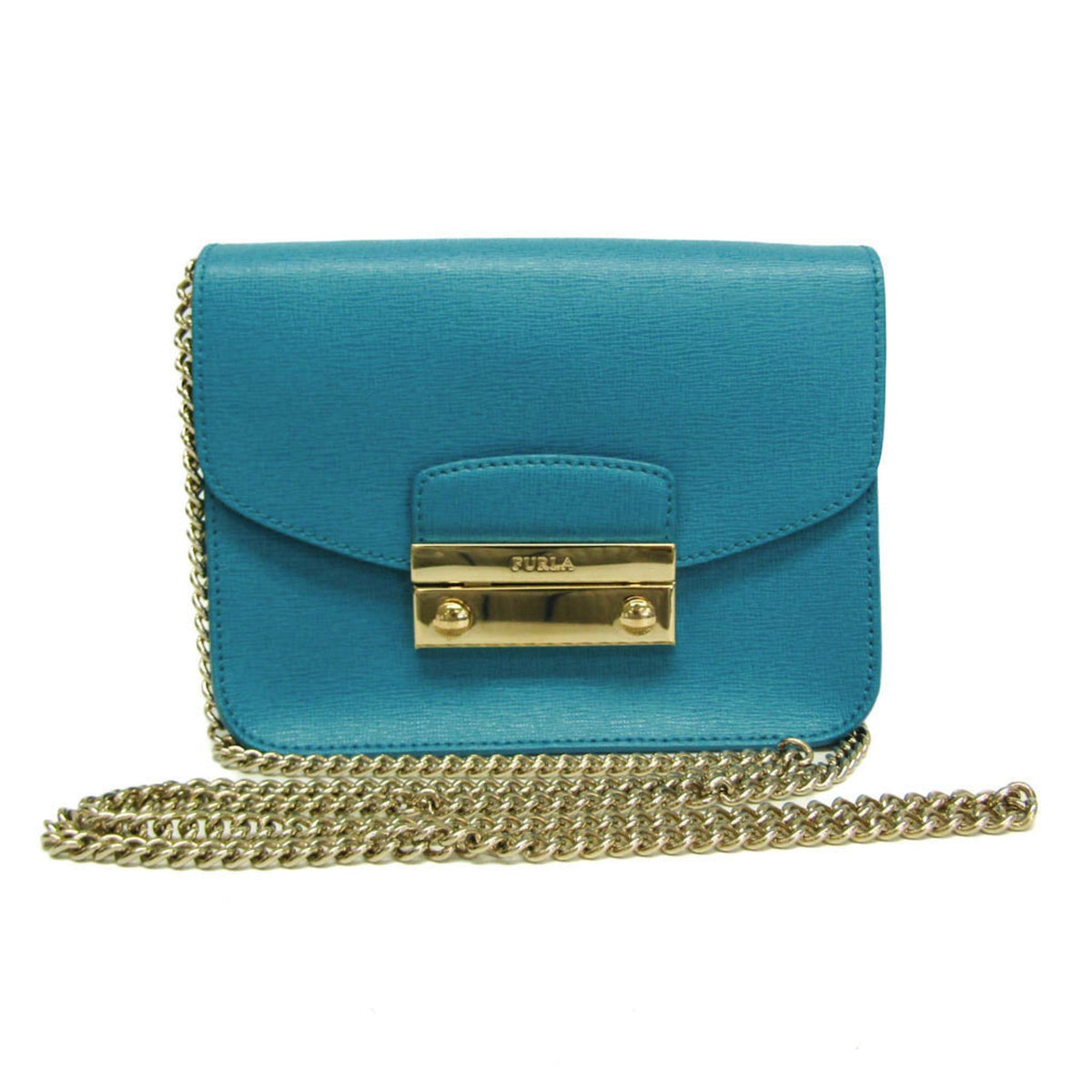 PRE-OWNED Furla Julia Mini Chain · Leather