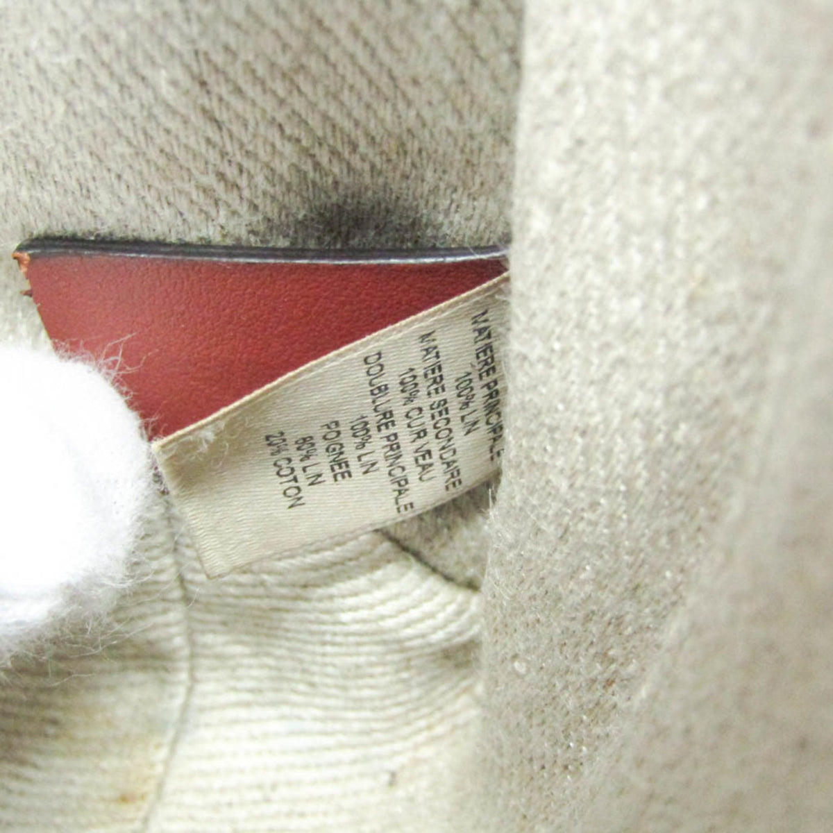 PRE-OWNED Chloé Woody Mini · Canvas & Leather