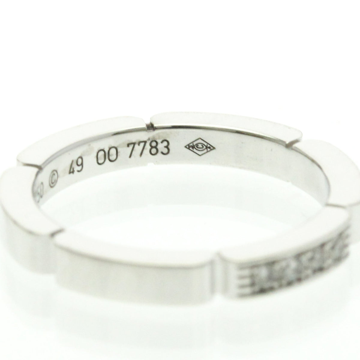 PRE-OWNED Cartier Maillon Panthère · 18K White Gold
