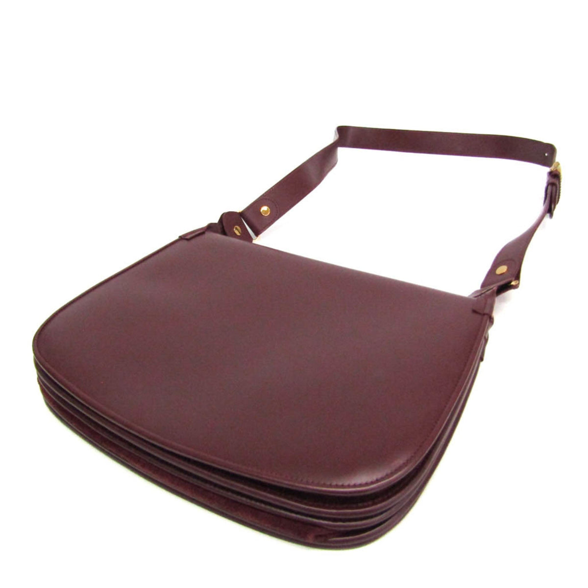 PRE-OWNED Cartier Must · Suede Flap Shoulder
