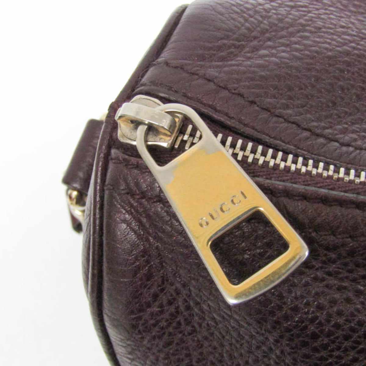 PRE-OWNED Gucci Bamboo · Leather Handbag