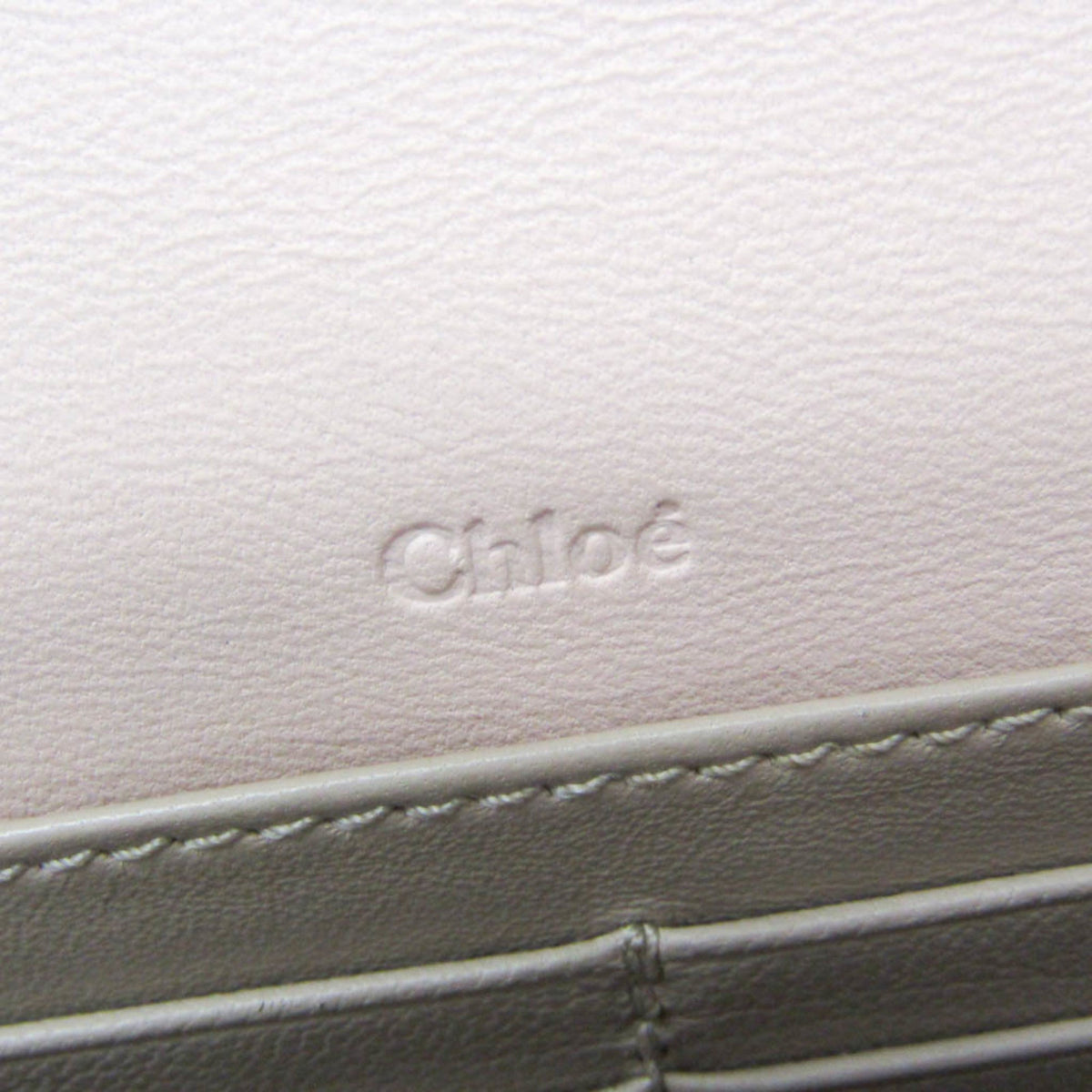 PRE-OWNED Chloé Ribbon Chain · Leather