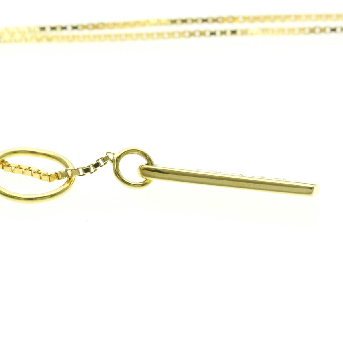 PRE-OWNED Gucci Lariat · 18K Yellow Gold