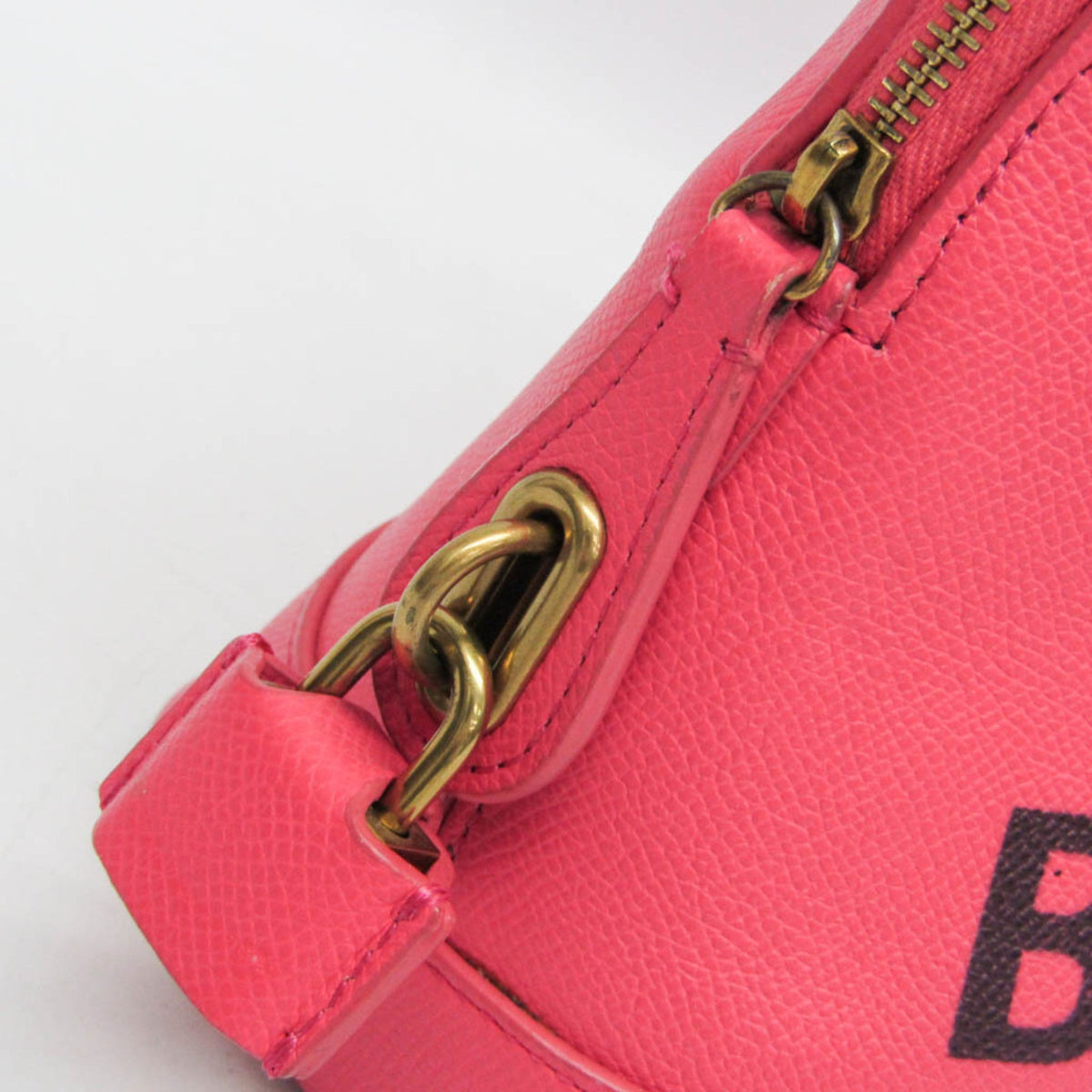 PRE-OWNED Balenciaga Ville Top Handle S · Leather
