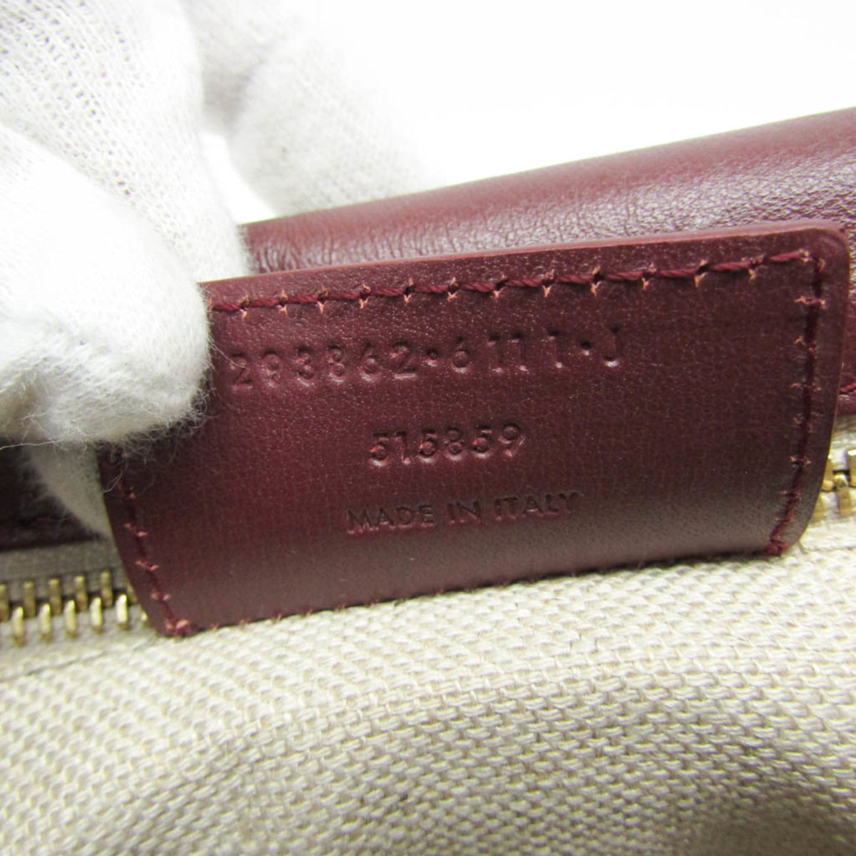 PRE-OWNED Balenciaga · Leather Shoulder Bag · Bordeaux