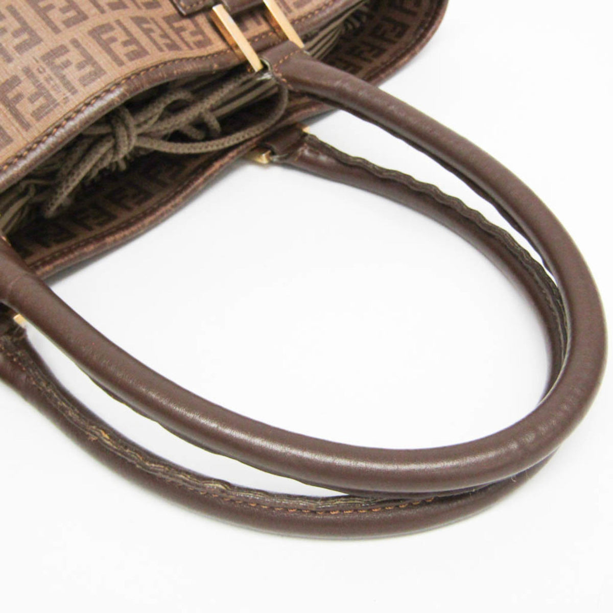PRE-OWNED Fendi Zucchino · Coated Canvas Tote