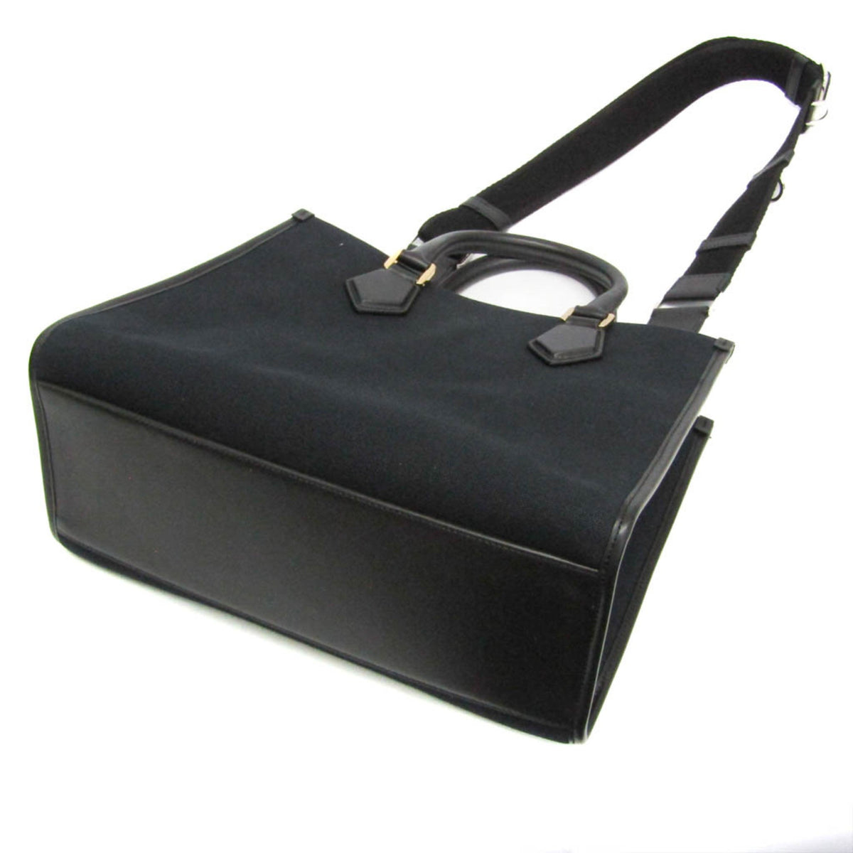 PRE-OWNED Dolce & Gabbana DG Logo · Canvas & Leather