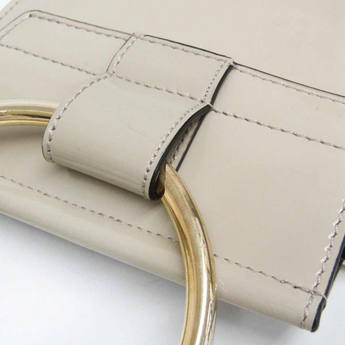 PRE-OWNED Chloé Faye · Enamel Leather