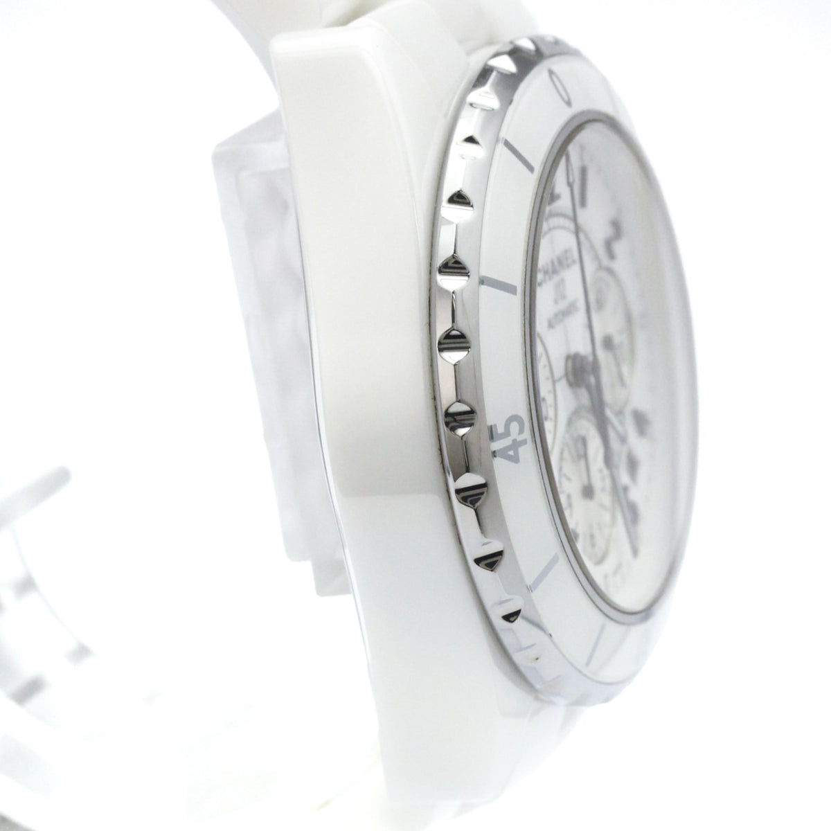 PRE-OWNED Chanel J12 · Ceramic · Chronograph
