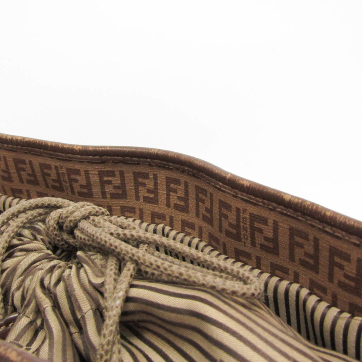 PRE-OWNED Fendi Zucchino · Coated Canvas Tote