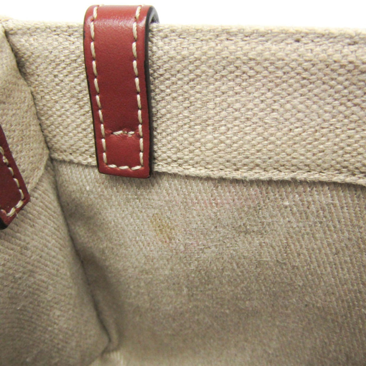 PRE-OWNED Chloé Woody Mini · Canvas & Leather