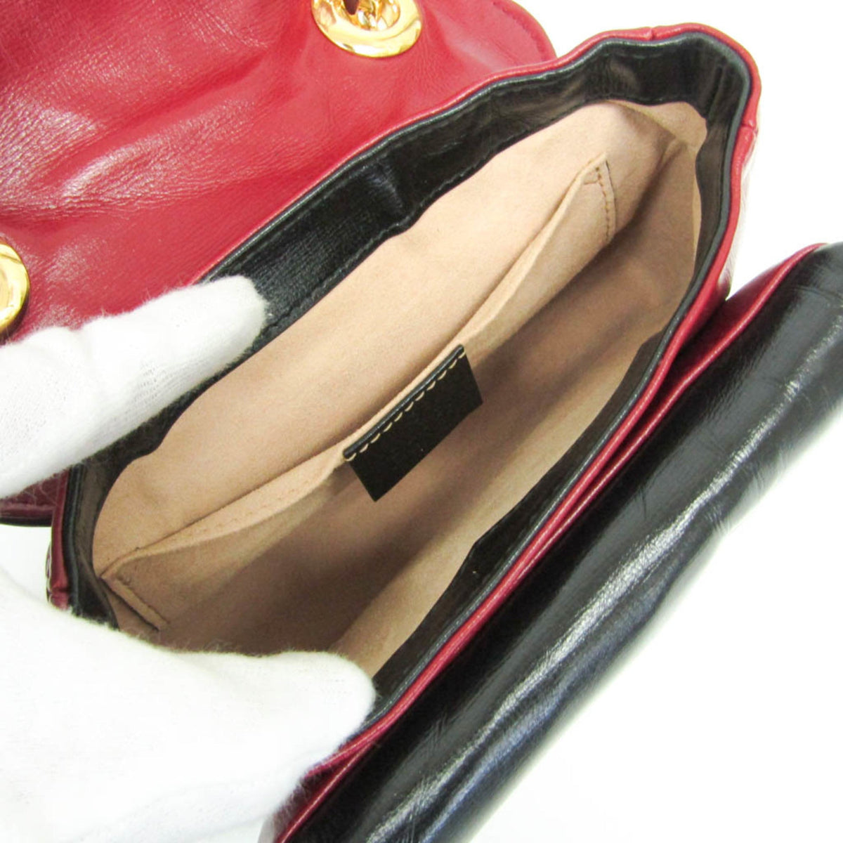 PRE-OWNED Gucci Interlocking G · Chain Shoulder Bag