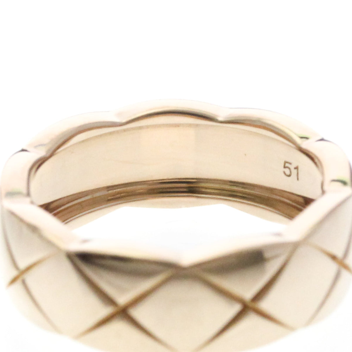 PRE-OWNED Chanel Coco Crush · Rose Gold Size 5.75