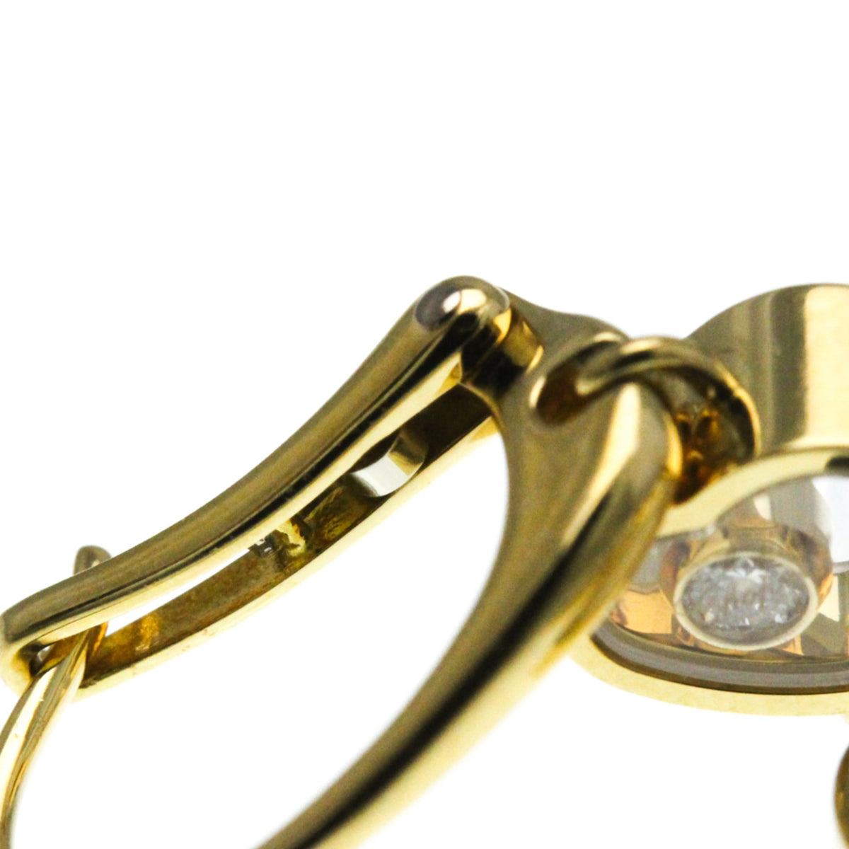 PRE-OWNED Chopard Happy Heart · Diamond · 18K Yellow Gold