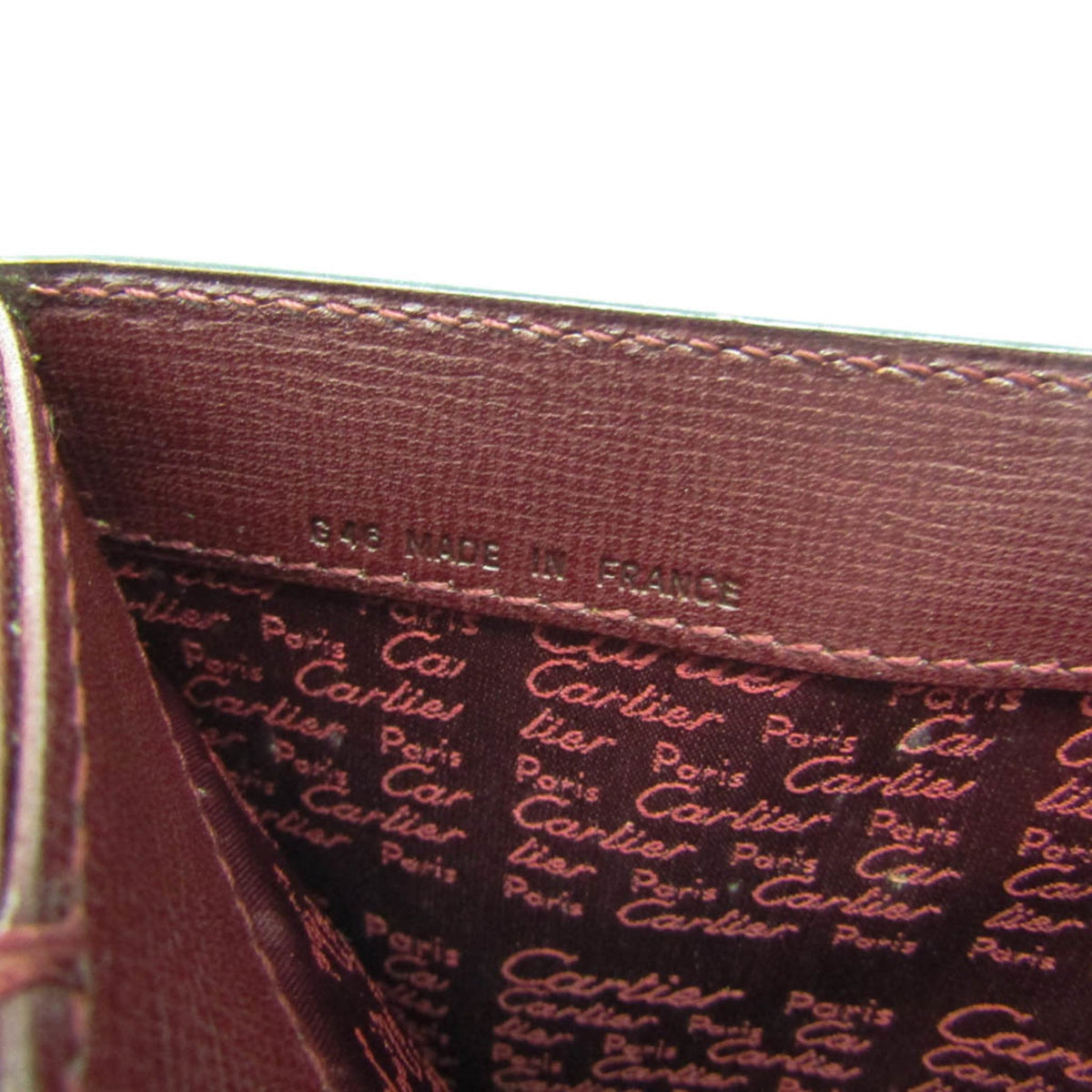 PRE-OWNED Cartier Must Turnlock · Bordeaux Leather