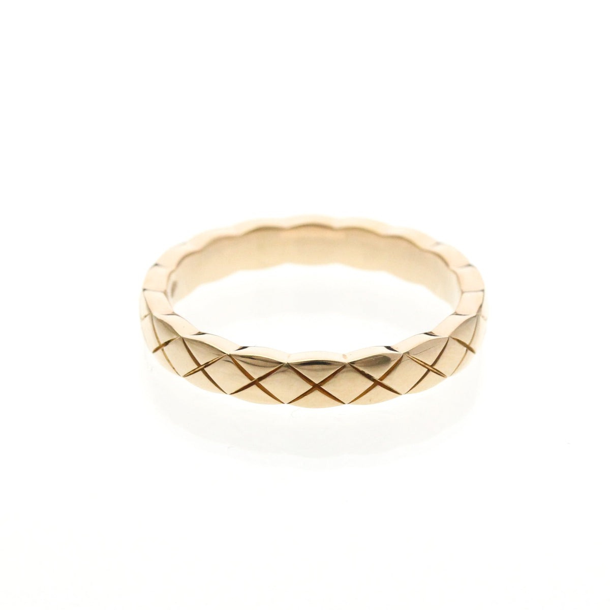 PRE-OWNED Chanel Coco Crush · Rose Gold Size 6
