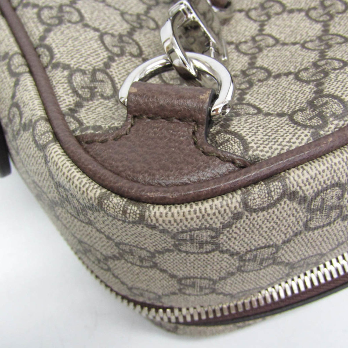 PRE-OWNED Gucci Interlocking · GG Supreme · Backpack