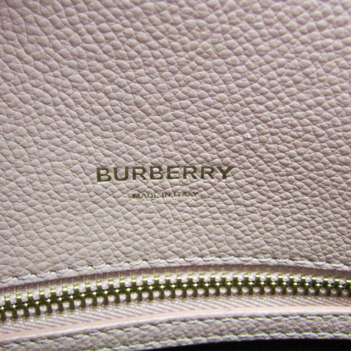 PRE-OWNED Burberry Title · Leather Shoulder Bag