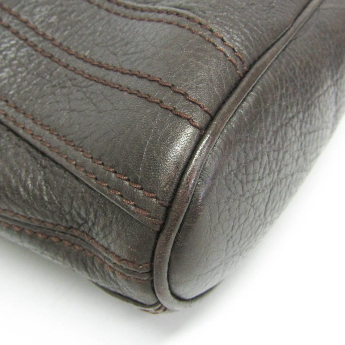PRE-OWNED Bvlgari Leoni · Leather Shoulder Bag